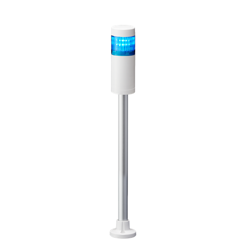 LR5-102PJNW-B, 1 Tier Blue Color Signal Tower
