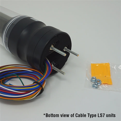 LS7-502FBWH-RYGBC, 70mm 5-Tier Signal Tower