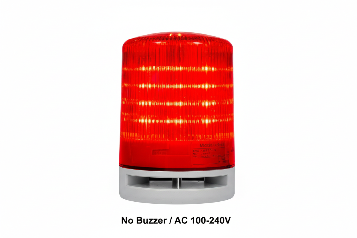 MidrangeSignal MB10 Series Φ100mm Signal Beacon (Red & Amber)