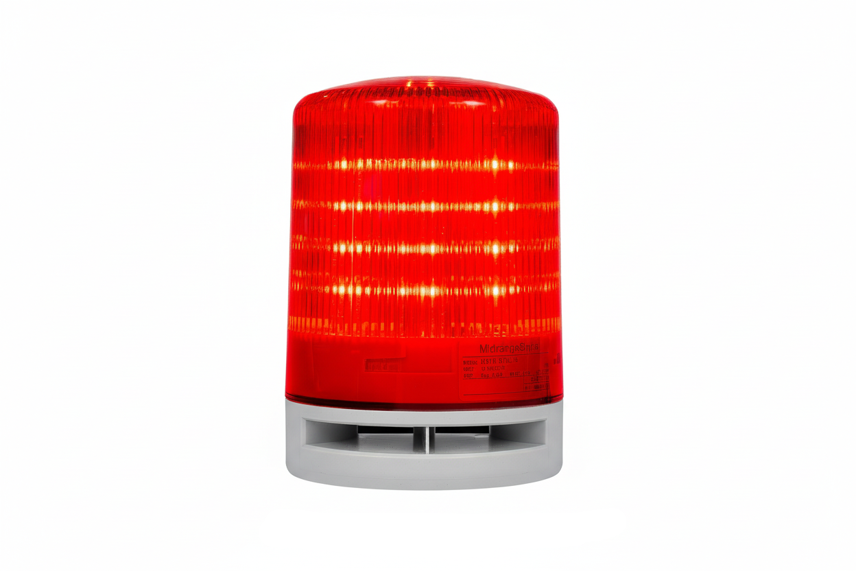 MidrangeSignal MB10 Series Φ100mm Signal Beacon (Red & Amber)