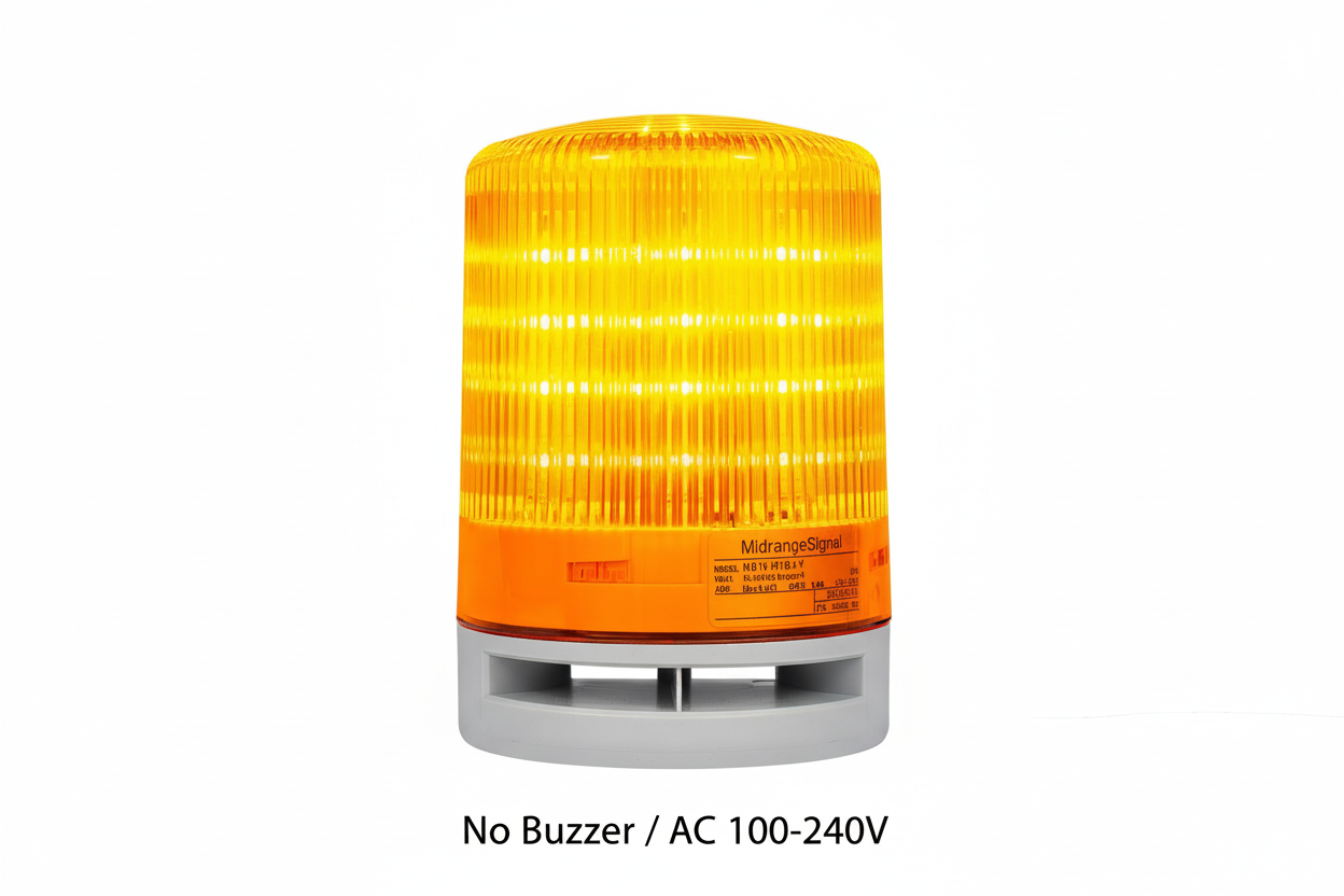 MidrangeSignal MB10 Series Φ100mm Signal Beacon (Red & Amber)