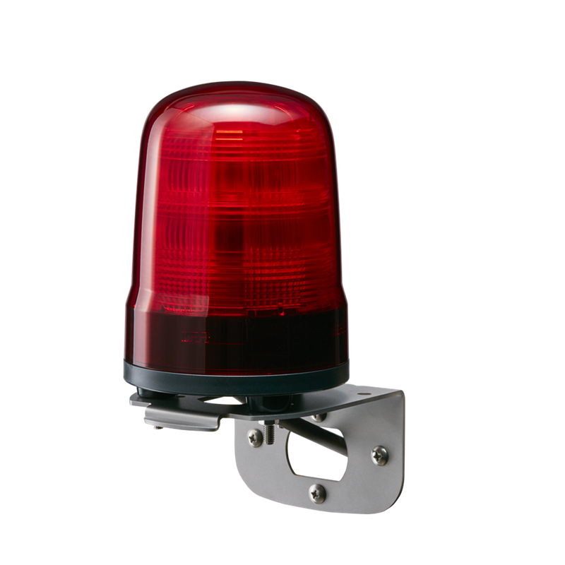 Cover for stainless steel wall mount bracket of signal beacon and warning light