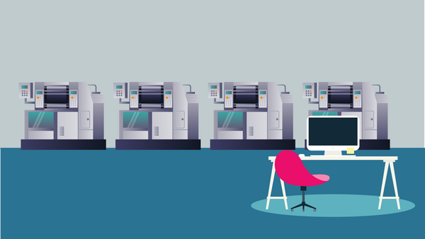 Remote Production Machine Downtime Alert System